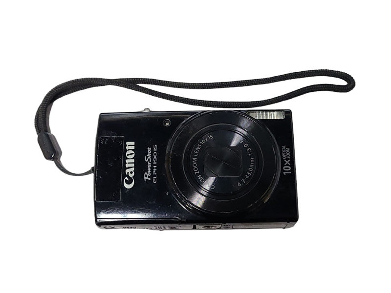 Canon PowerShot ELPH 190 IS 20MP 10X Optical Zoom Wi-Fi Digital Camera, READ
