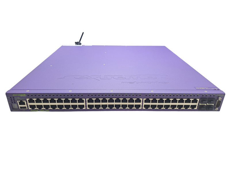 Extreme Networks X460-48P 16404 | 48-Port Gigabit PoE Switch + Stack | 1x PSU