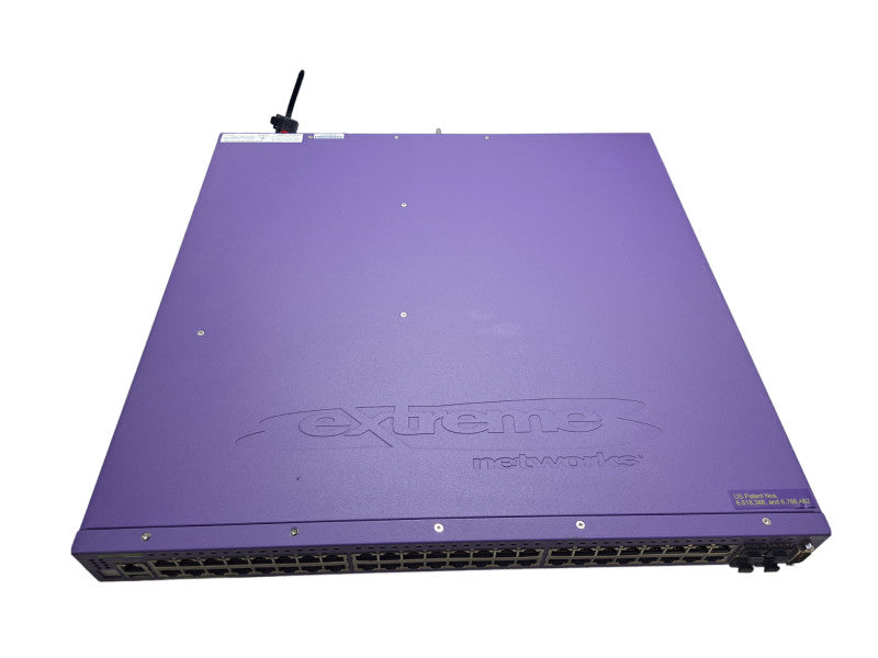 Extreme Networks X460-48P 16404 | 48-Port Gigabit PoE Switch + Stack | 1x PSU