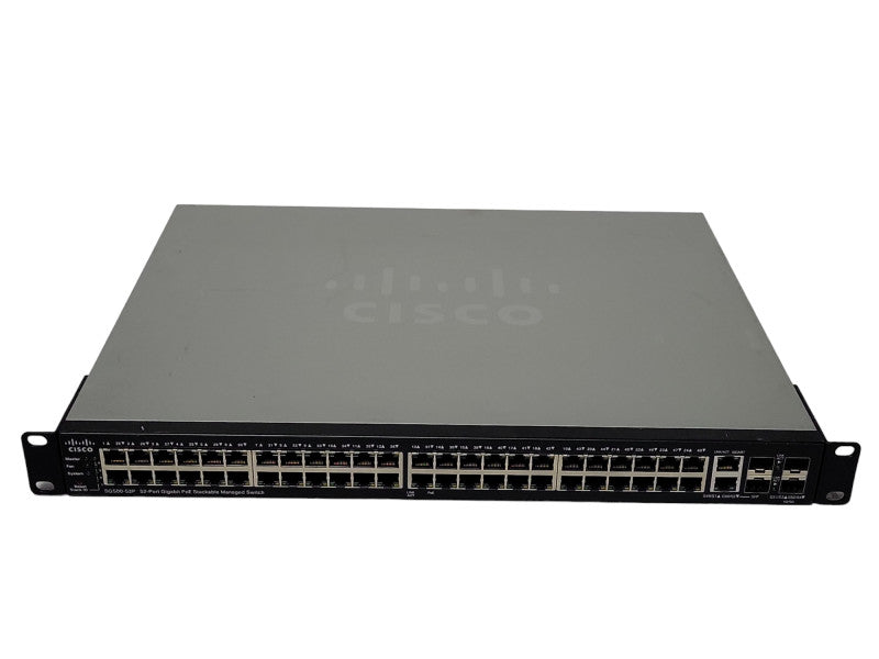 Cisco SG500-52P 52-Port Gigabit PoE Stackable Managed Switch _