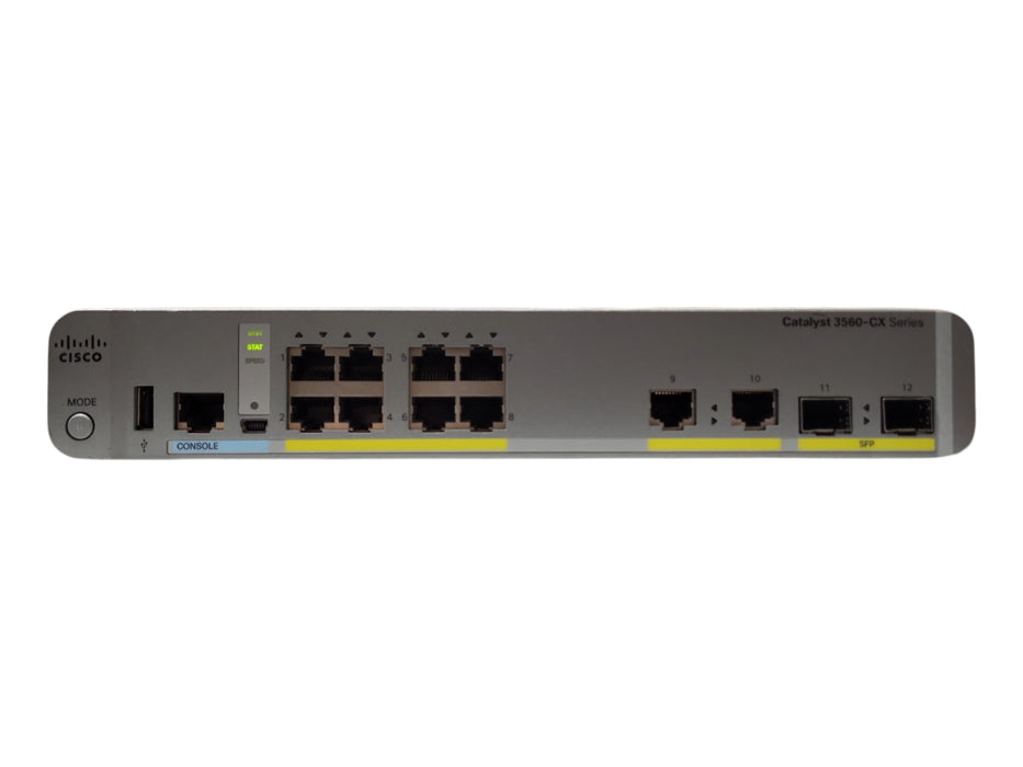 Cisco Catalyst WS-C3560CX-8TC-S V03 8-Port Gigabit Managed Switch
