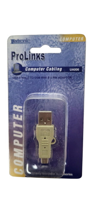 lot of 17x  USB-A Male to Mini-USB Male Adapter