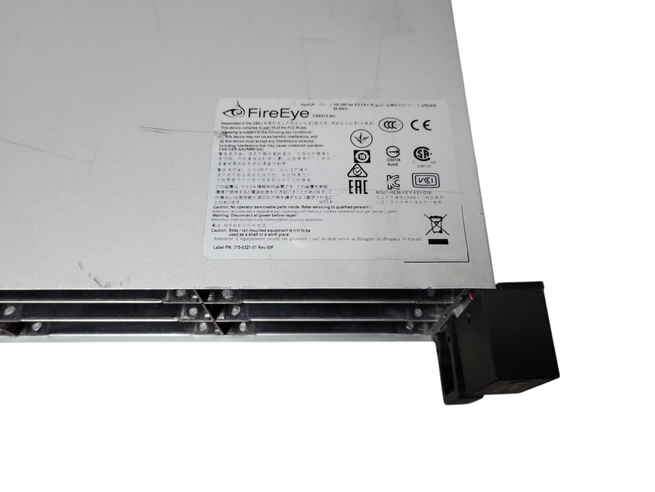 FireEye NX3500 Network Security Appliance dual AC