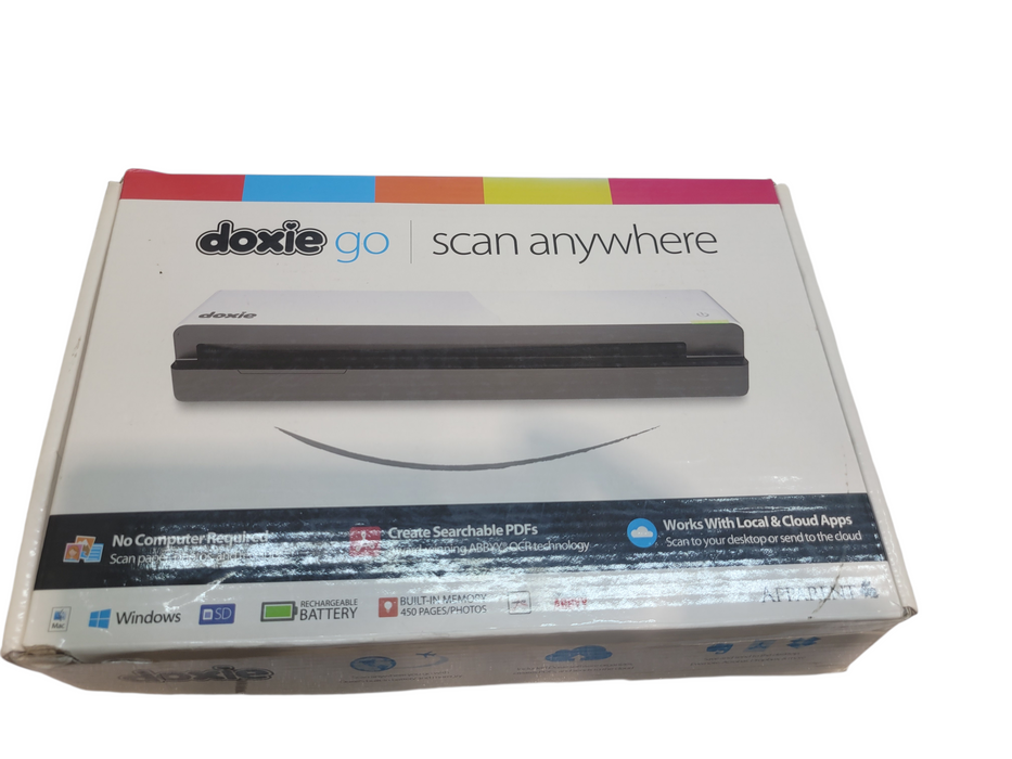 Doxie (DX210) Go X2 Portable Document Scanner