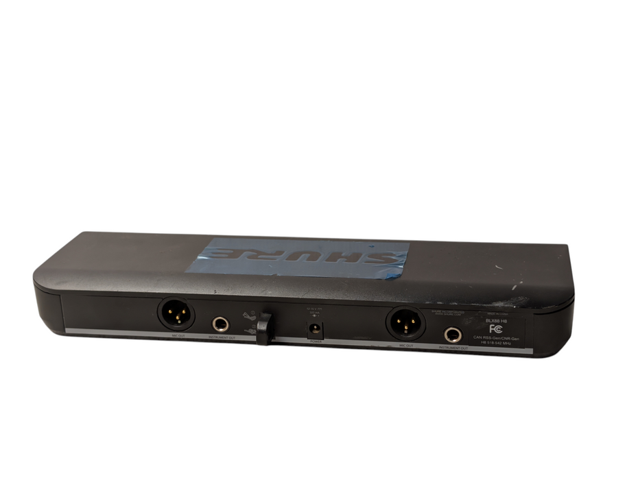 SHURE BLX88 Wireless Receiver H8 518-542 MHz
