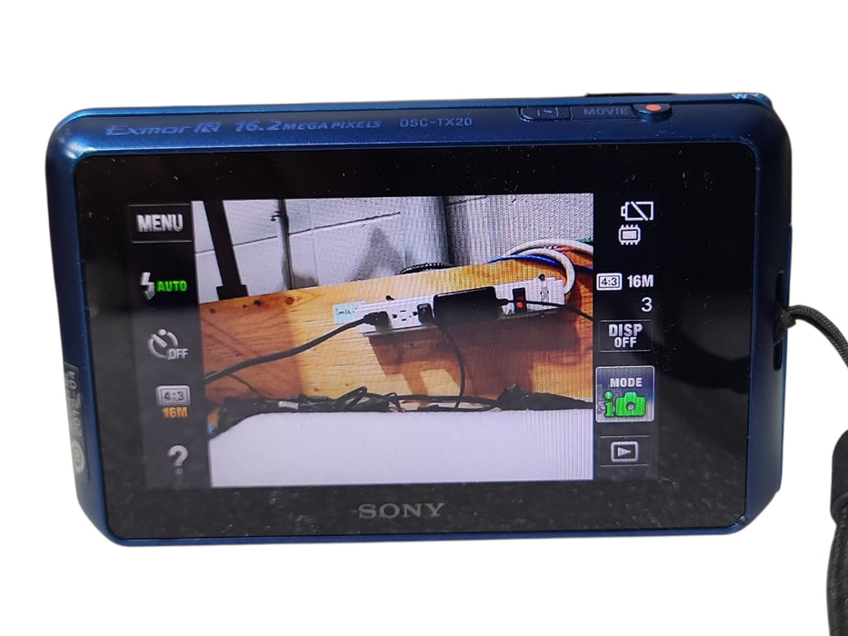 Sony Cyber-shot DSC-TX20 16.2MP w/ Battery