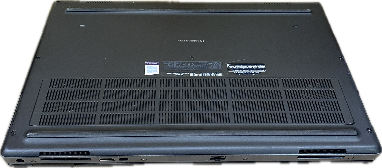 Dell Precision 7530 Core i7-8850H 2.6GHz QUADRO P1000 4GB GPU 16GB RAM 512GB SSD