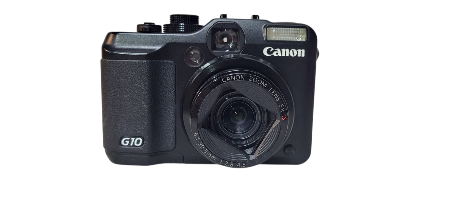 Canon PowerShot G10 14.7MP Compact Digital Camera Black Made in Japan  |READ
