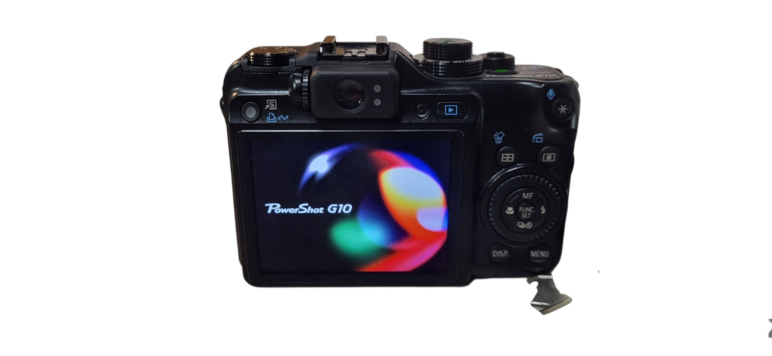 Canon PowerShot G10 14.7MP Compact Digital Camera Black Made in Japan  |READ
