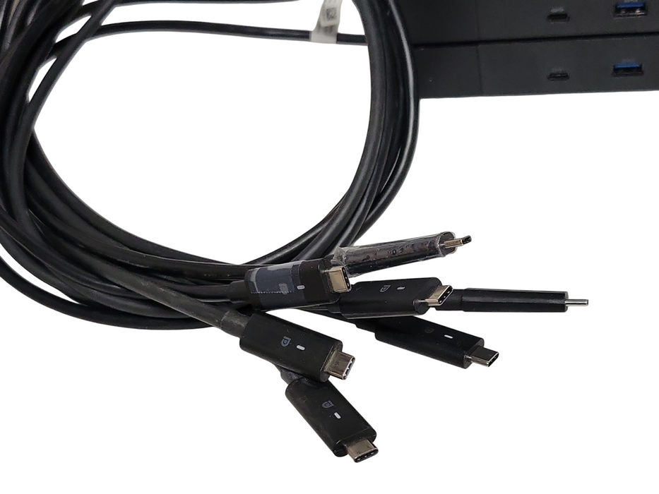 Lot of 7x Dell (2x WD19 K20A001 and 5x WD19S K20A001) Docking Stations