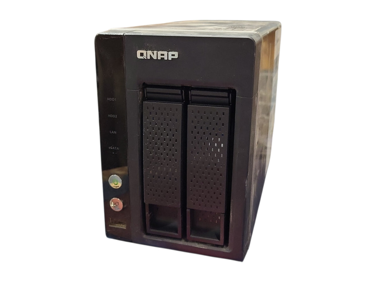 Qnap TS-221 Network Attached Storage Drive w/ 2x1TB HDDs, No Power