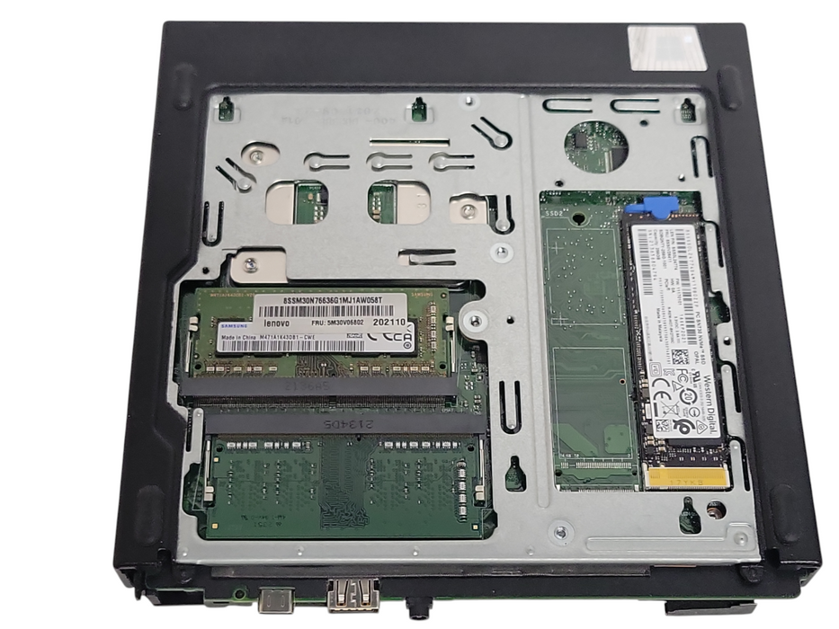 Lenovo ThinkCentre M70q Mini, Core i5-10400T 2.00GHz 16GB DDR4, 256GB NVME