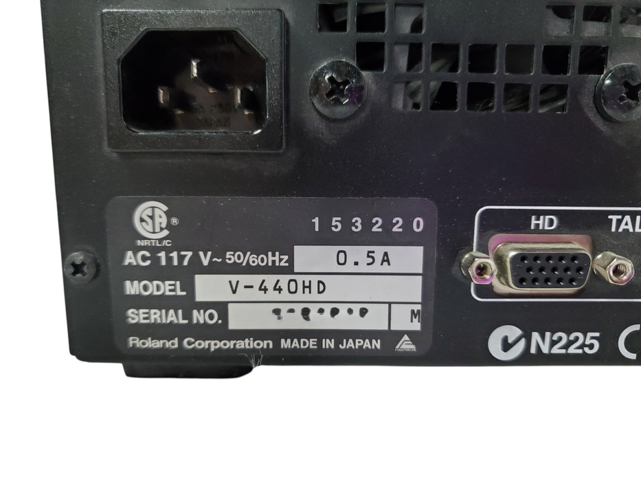 Edirol Roland V-440HD Multi-Format Video Mixer Ver. 2.0 *READ*