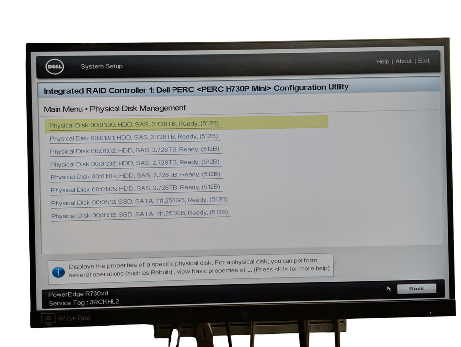 DELL PowerEdge R730xd 2x Intel Xeon E5-2623 v4 128GB RAM 6x 3TB HDD