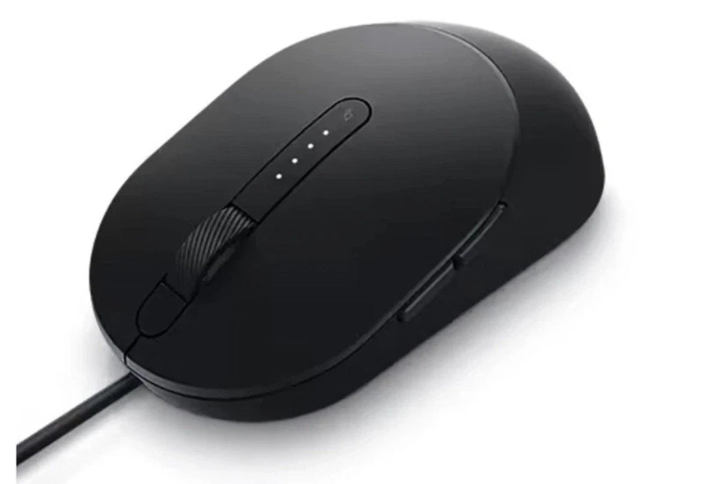 Dell Pro Wired Mouse MS3220-BLK USB Laser 3200 DPI 5-Button Black DP/N 07MYGM