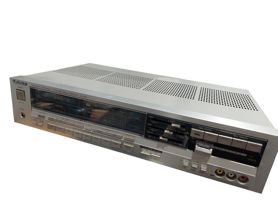 Technics Quartz Synthesizer TV/FM/AM Stereo Receiver Model: SA-360