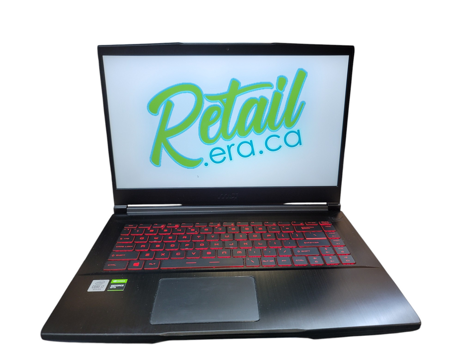 MSI GF63 Thin i7-10750H 16GB DDR4 GTX 1650 256GB NVMe NO BATTERY READ