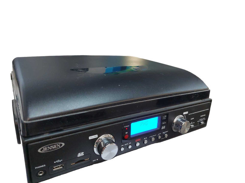 Jensen JTA-460 AM/FM/Turntable MP3 Encoding System =