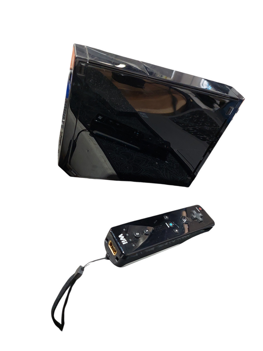 Wii Black Model: RVL-001(USA) with 1 Controller Parts