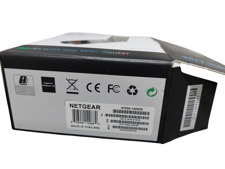 Netgear Nighthawk Model: A7000 WiFi USB Adapter 3.0 DualBand