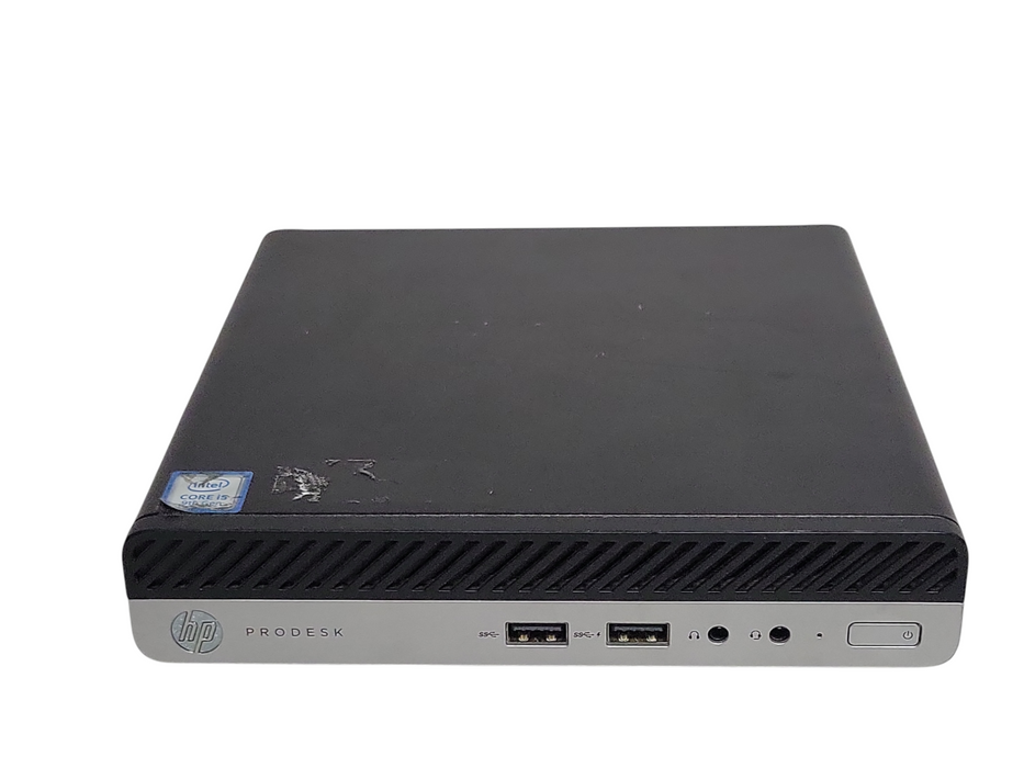 HP ProDesk 400 G5 Mini PC, Core i5-9500T 2.20GHz, 8GB DDR4, 256GB NVMe, Wi-Fi