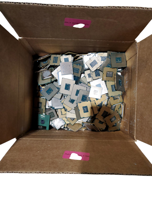 As-is Mixed Assorted CPUs 37.4 lbs ( 16.95 Kg )