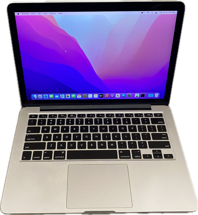 Apple MacBook Pro 13 Early 2015 i7-5557U 16GB 256SSD Battery Service Recommended