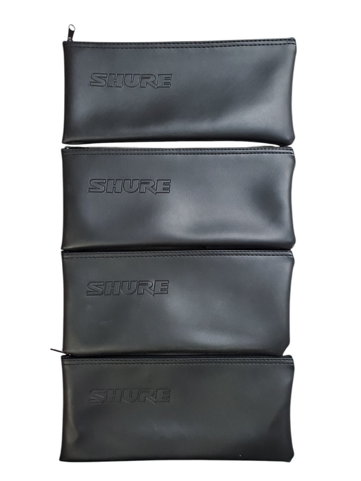 Lot 4x Shure Microphone Bag
