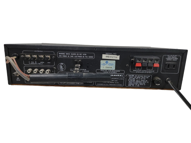 Vintage Marantz SR225 Stereo AM/FM Tuner Phono Receiver