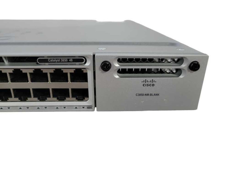 Cisco WS-C3850-48T-E 3850 Series 48 Port Managed Network Switch !