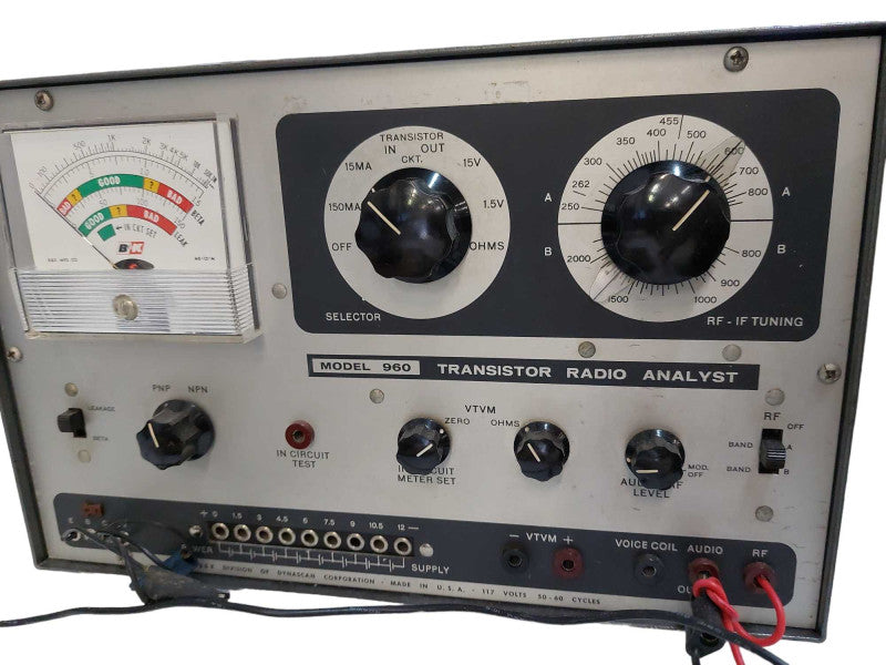B&K Transistor Radio Analyst Model: 960 =
