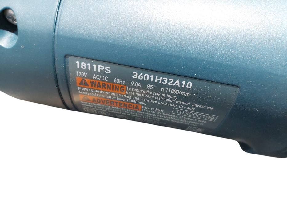 Wired Electric Bosch Grinder with Disc 1811PS  3601H32A10