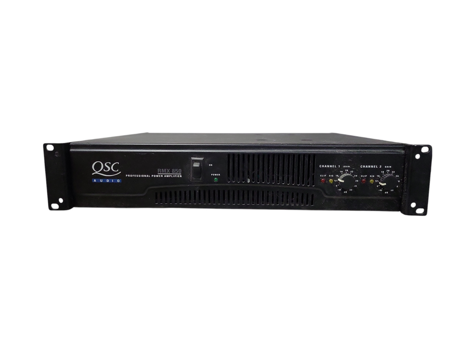 QSC RMX850 Rack Mount Professional 2-Channel Power Amplifier