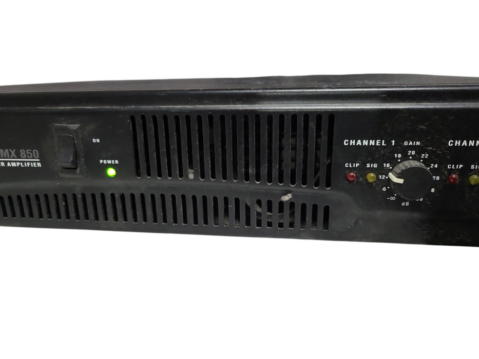 QSC RMX850 Rack Mount Professional 2-Channel Power Amplifier