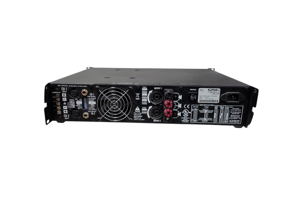 QSC RMX850 Rack Mount Professional 2-Channel Power Amplifier