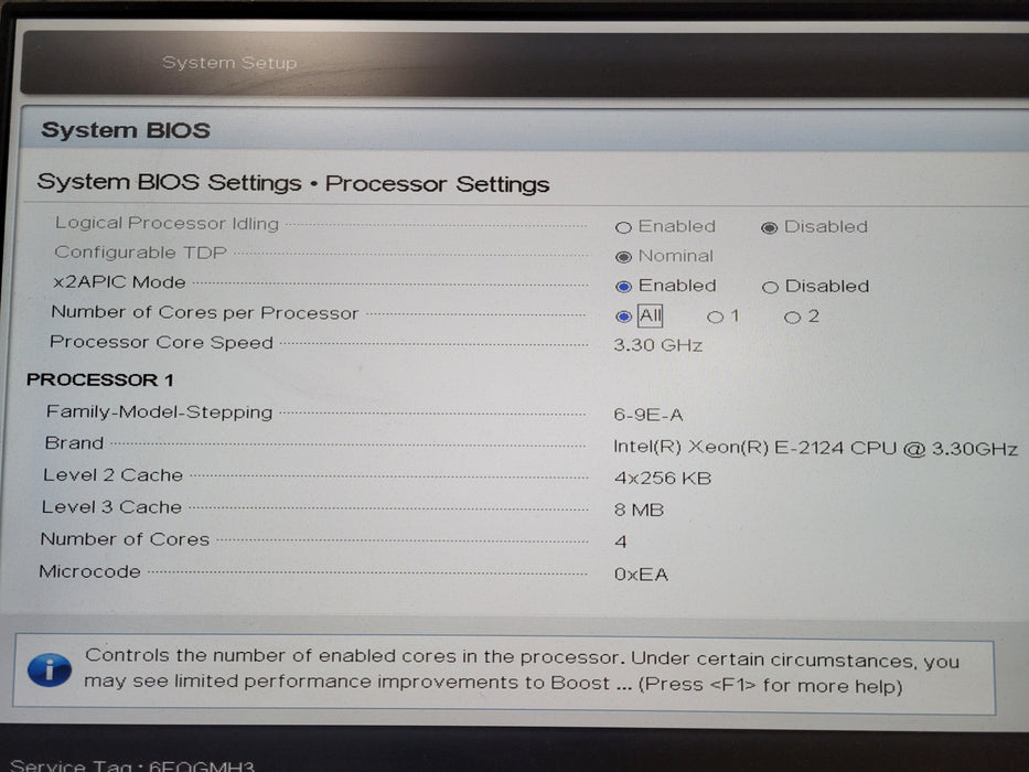 Dell OEMR XL R340 1x Xeon E-2124 @ 3.30GHz 16GB DDR4 H330 NO HDD