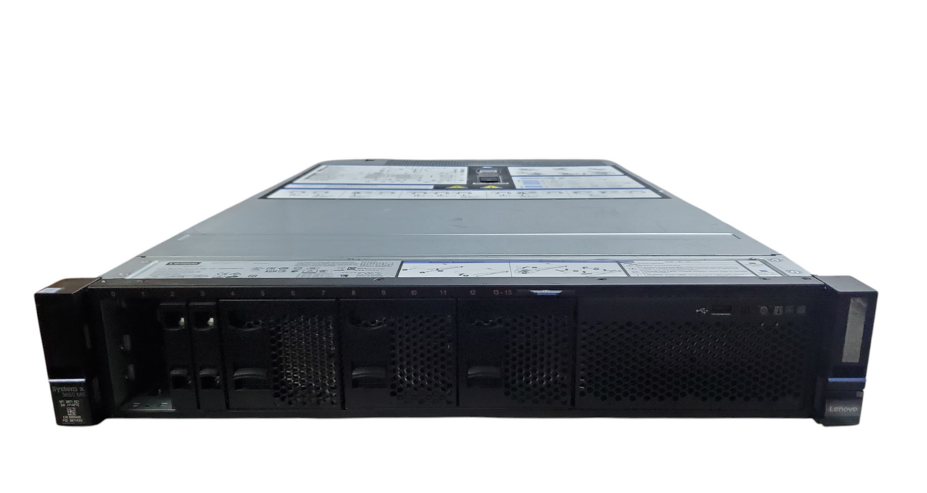 Lenovo System X3650 M5 - 2x Xeon E5-2640 v4, 64GB DDR4, M5210 - No HDD