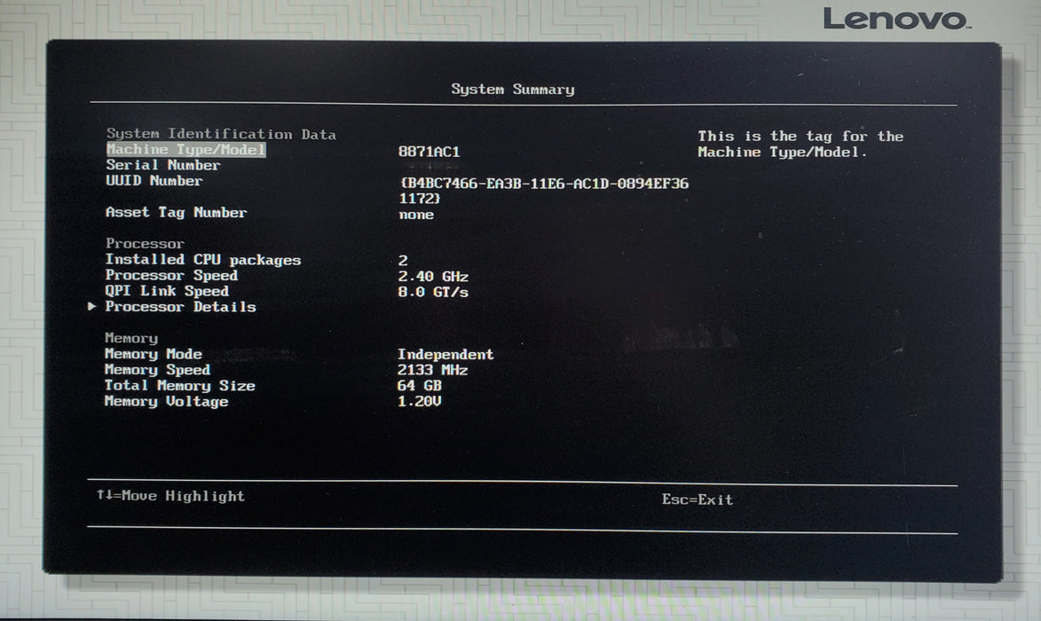 Lenovo System X3650 M5 - 2x Xeon E5-2640 v4, 64GB DDR4, M5210 - No HDD