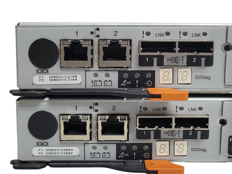 Lot of 2x IBM Storage Controller FC Slot DS3512 DS3524 Storage System 68Y8481