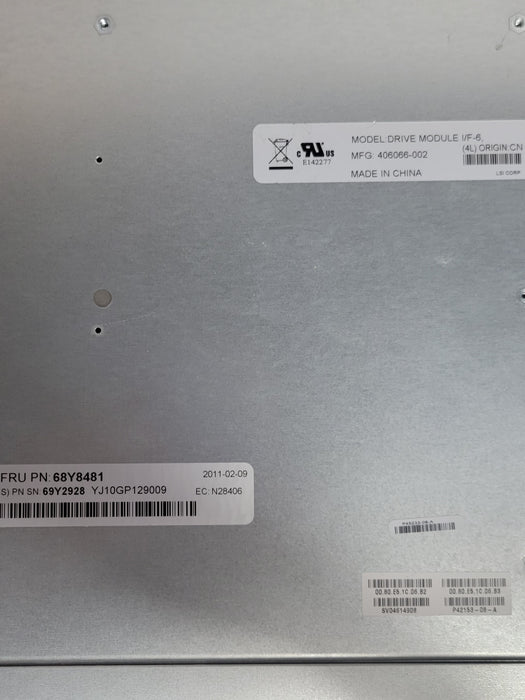 Lot of 2x IBM Storage Controller FC Slot DS3512 DS3524 Storage System 68Y8481