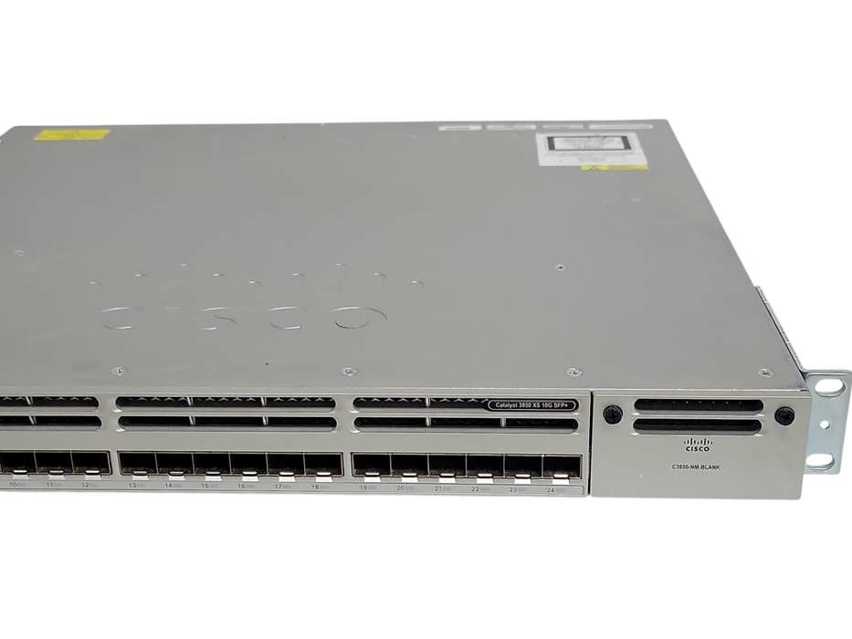 Cisco WS-C3850-24XS-E 24-Port 10G SFP+ Network Switch 2x PSU