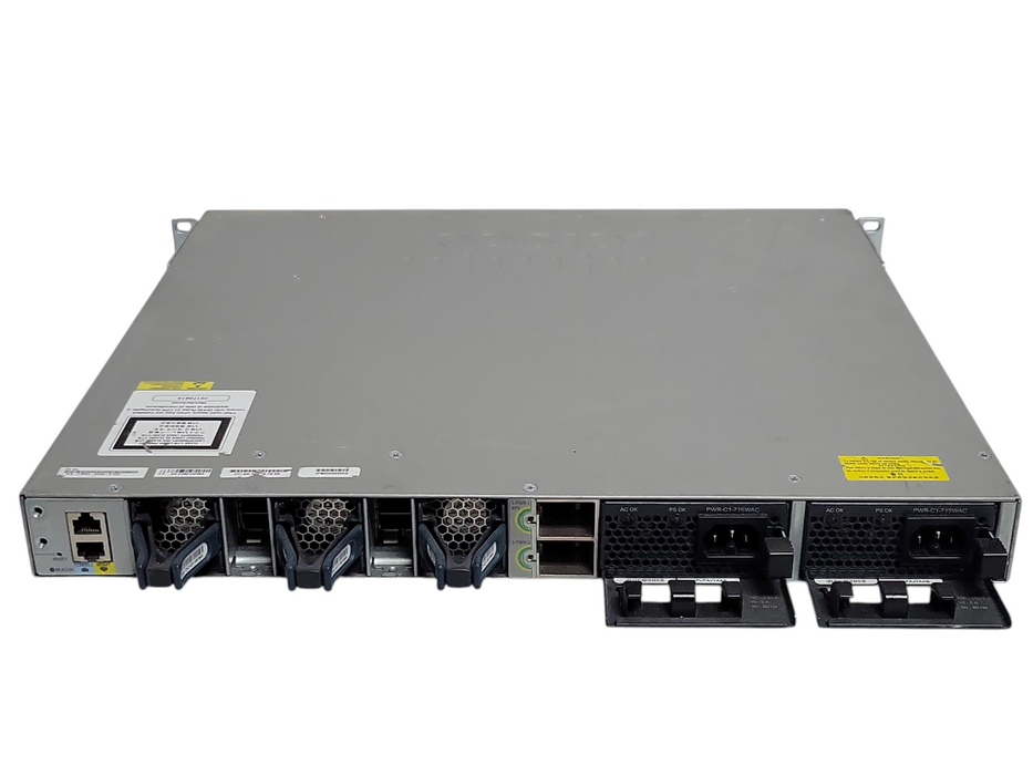 Cisco WS-C3850-24XS-E 24-Port 10G SFP+ Network Switch 2x PSU