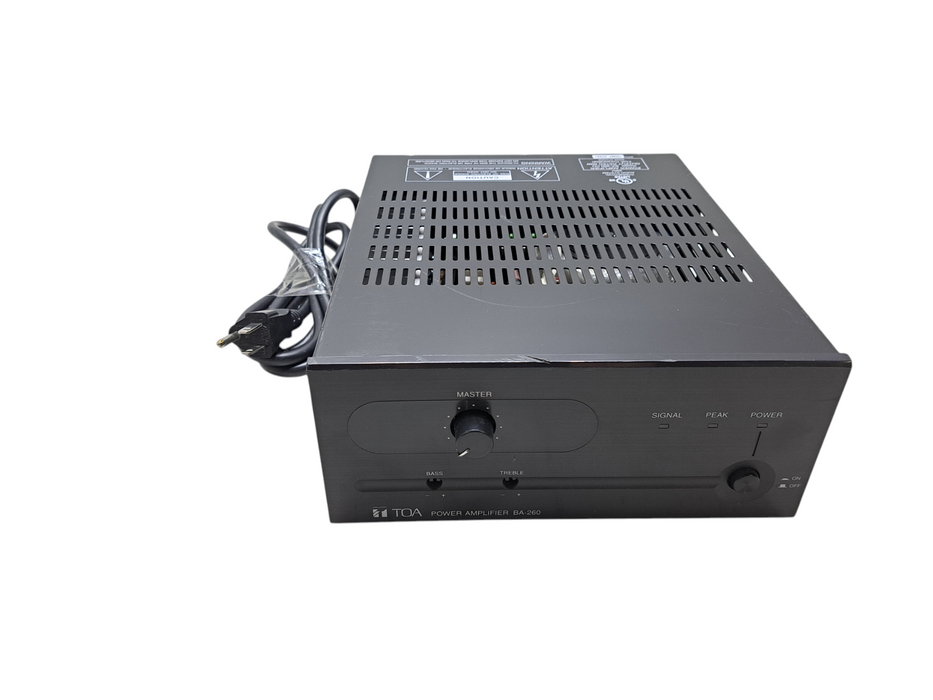 TOA BA-260 | 60W 1-Channel Power Amplifier