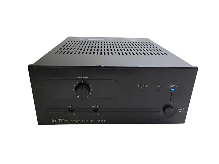 TOA BA-260 | 60W 1-Channel Power Amplifier