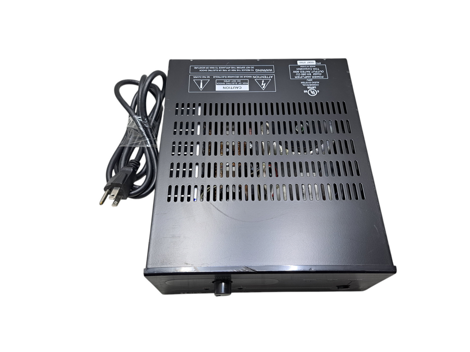 TOA BA-260 | 60W 1-Channel Power Amplifier