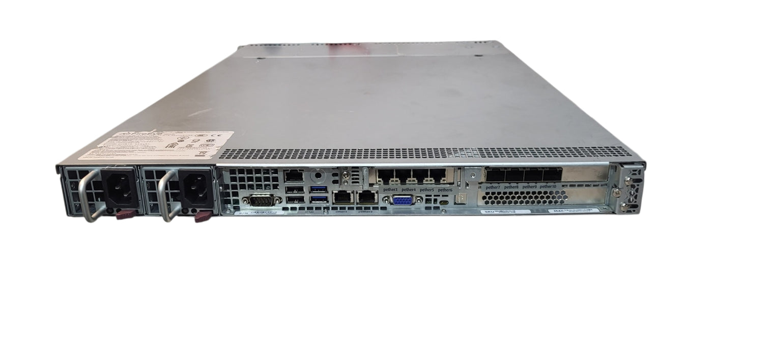 Super Micro X11SSW-F Server  Xeon E3-1240 V6 | 64GB DDR4 | Avago MegaRAID|2x700W