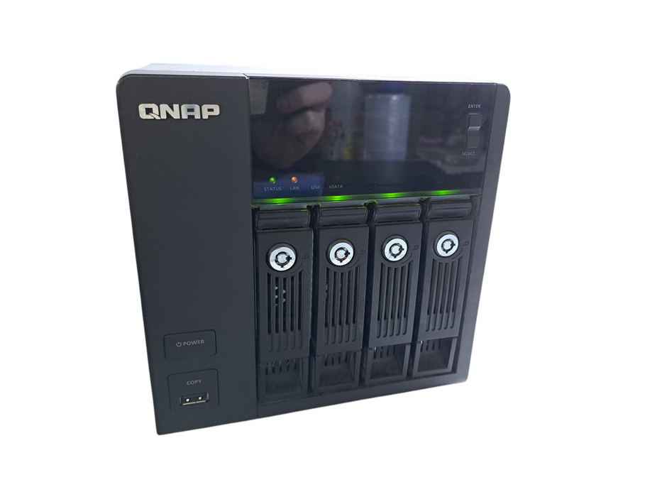 QNAP TS-459 Pro+ | 4-Bay Network Attached Storage NAS w/ 4x 1TB HDD
