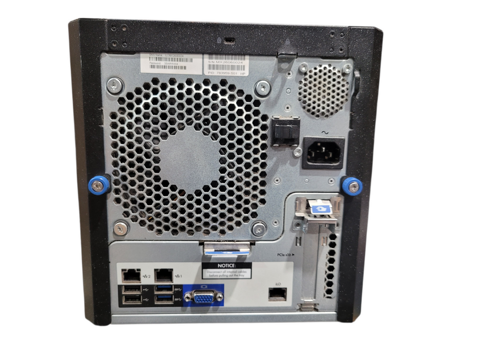 HP ProLiant MicroServer Gen8 | Xeon E3-1220L V2 @2.30GHz 8GB DDR3 | NO HDD