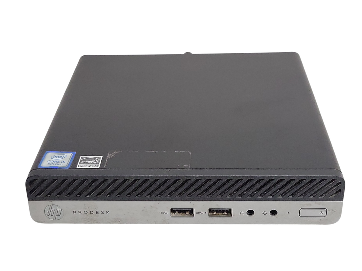 HP ProDesk 400G4 Mini, Core I5-8500T 2.10GHz 8GB DDR4 256GB NVME