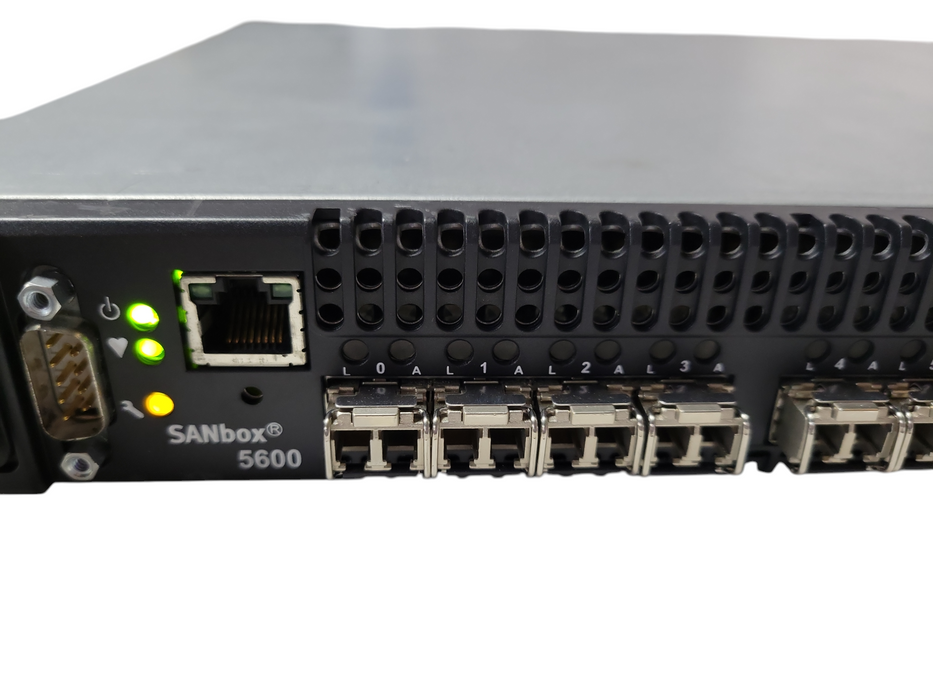 QLOGIC SANbox 5600 SB5600Q-08A C 16-Port Fibre Channel Switch
